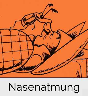 Behinderte Nasenatmung